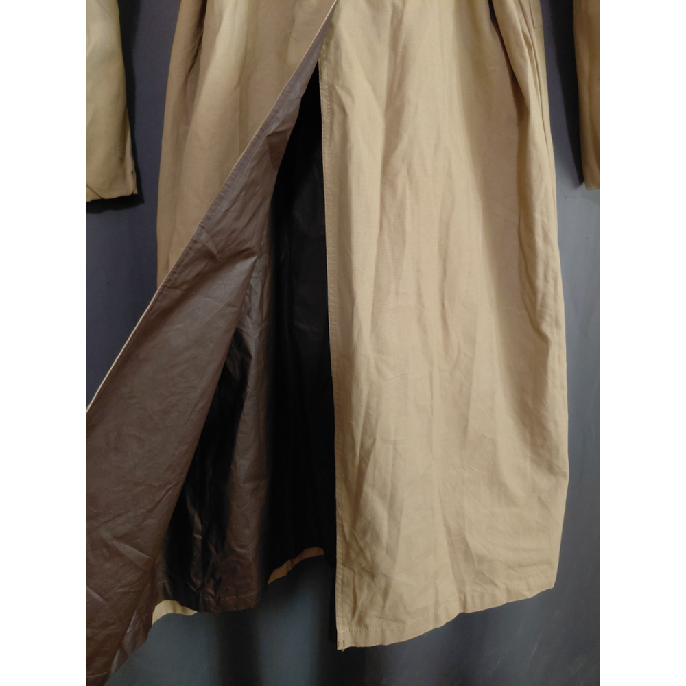 ZARA Reversible Trench Coat ZW COLLECTION Brown Tan Size Small NWT - Picture 15 of 16